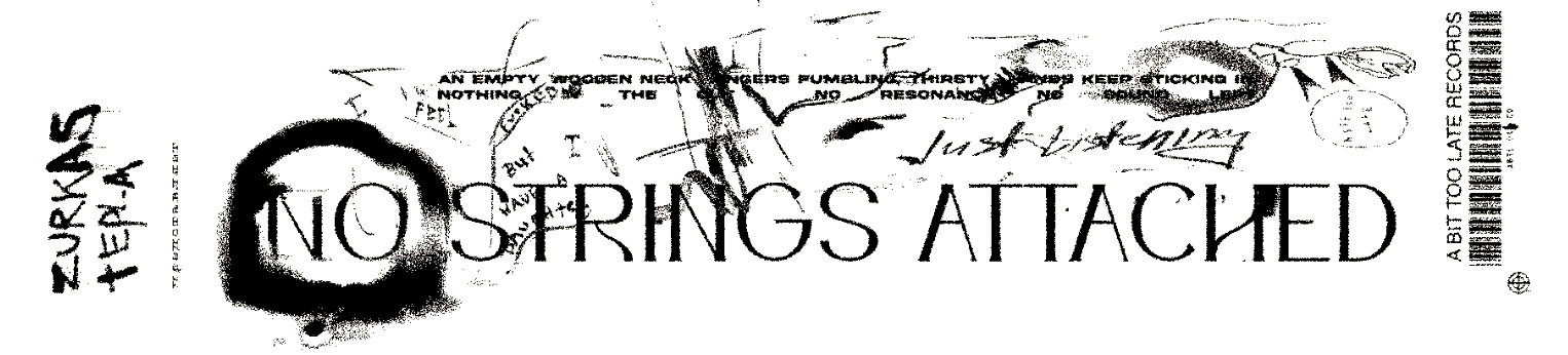 No Strings Attached — obi strip artwork, front